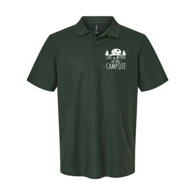 Retro Life is Better At The Campsite  Polo