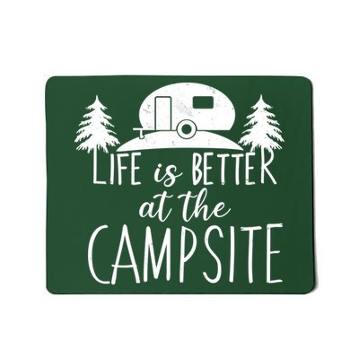 Retro Life is Better At The Campsite  Mousepad