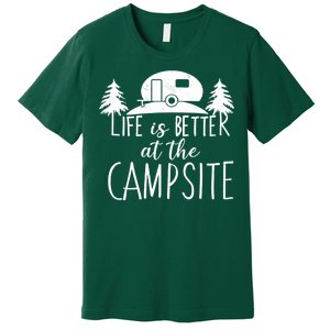 Retro Life is Better At The Campsite  Premium T-Shirt