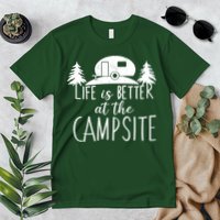 Retro Life is Better At The Campsite  Premium T-Shirt