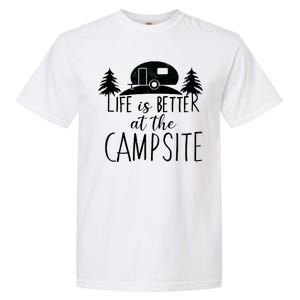 Retro Life is Better At The Campsite  Garment-Dyed Heavyweight T-Shirt