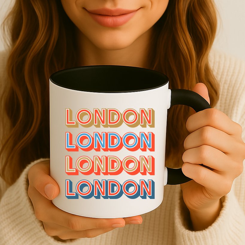 Retro London Mug