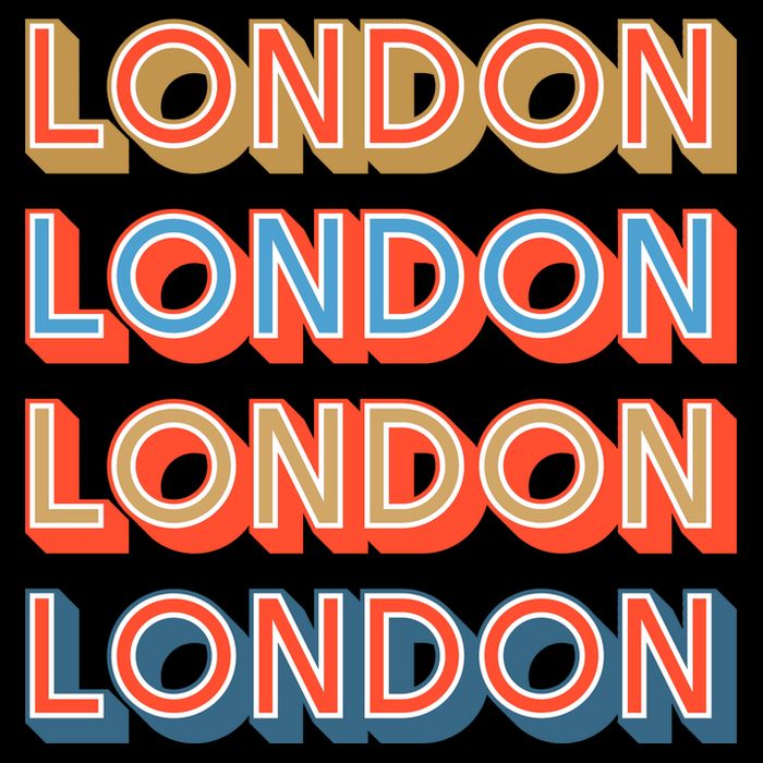 Retro London Mug