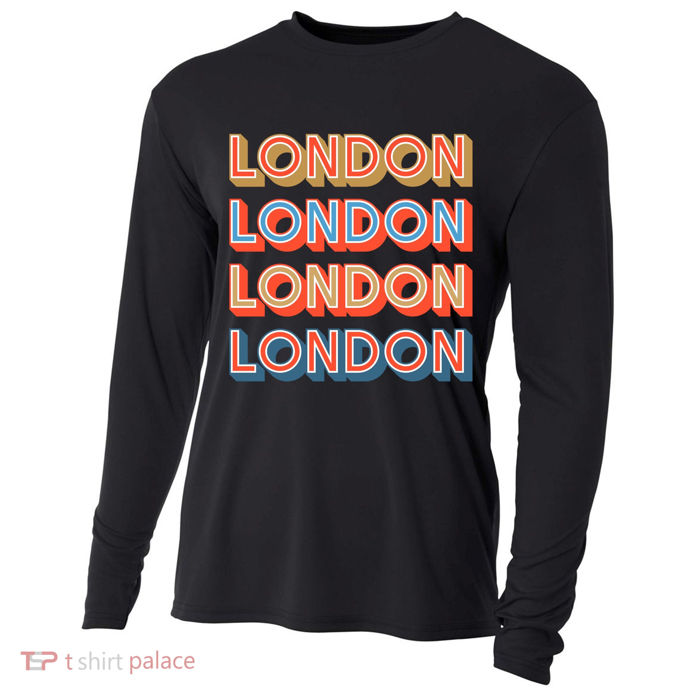 Retro London Cooling Performance Long Sleeve Crew