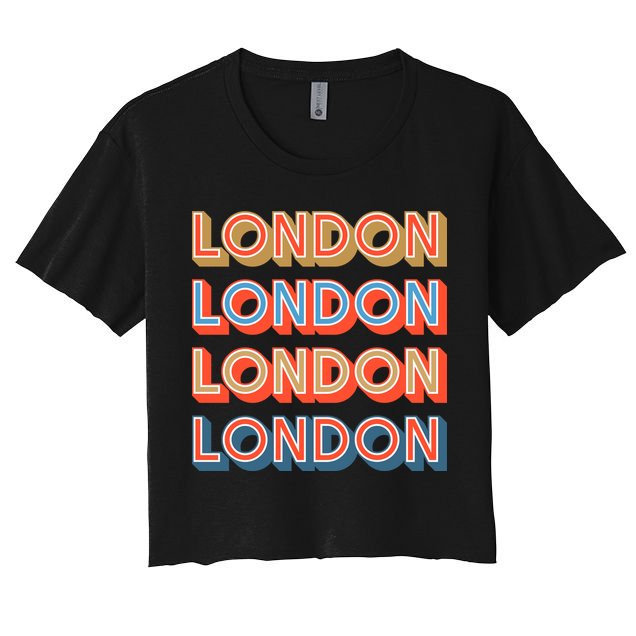 Retro London Crop Top