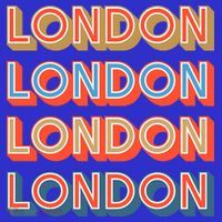 Retro London Button