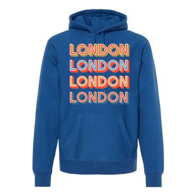 Retro London Premium Hoodie