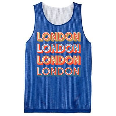 Retro London Mesh Reversible Basketball Jersey Tank