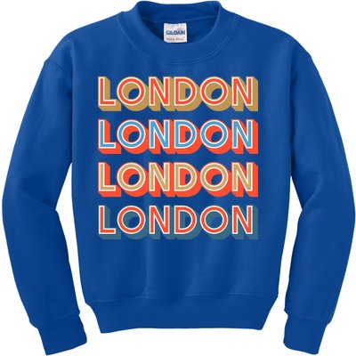 Retro London Kids Sweatshirt