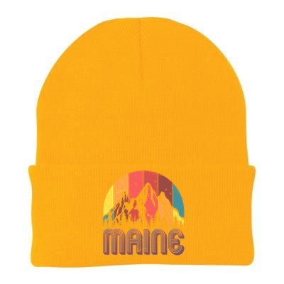 Retro Maine Knit Cap Winter Beanie