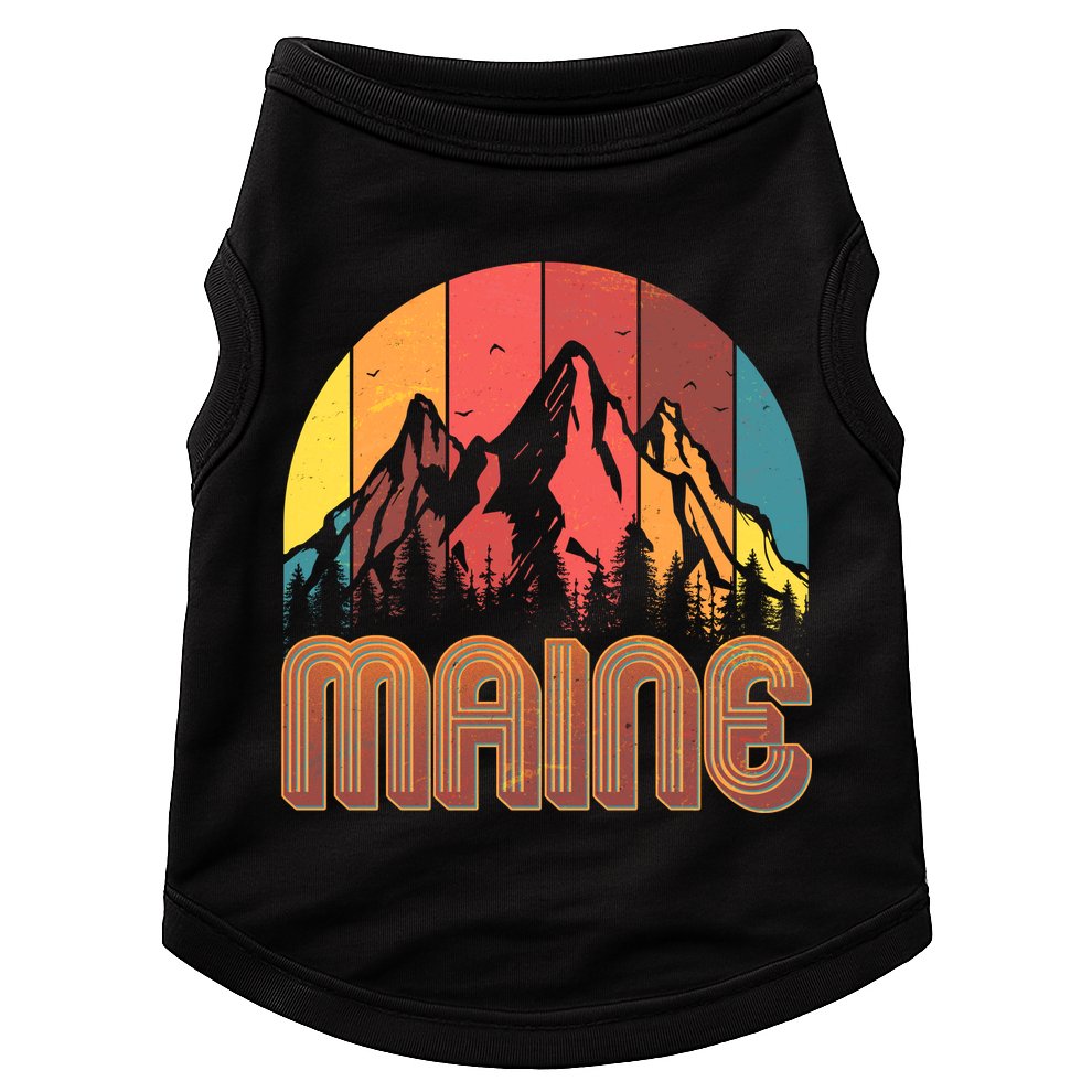 Retro Maine Doggie Tank