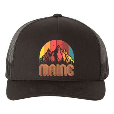 Retro Maine Yupoong Adult 5-Panel Trucker Hat