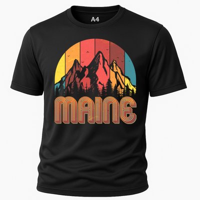 Retro Maine Cooling Performance Crew T-Shirt