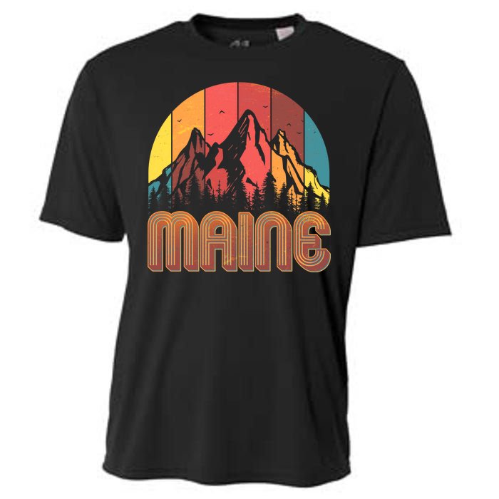 Retro Maine Cooling Performance Crew T-Shirt