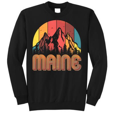 Retro Maine Sweatshirt