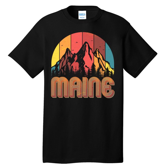 Retro Maine Tall T-Shirt