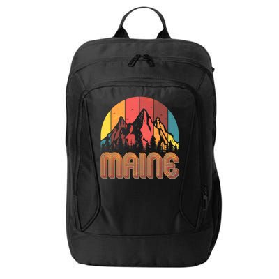 Retro Maine City Backpack