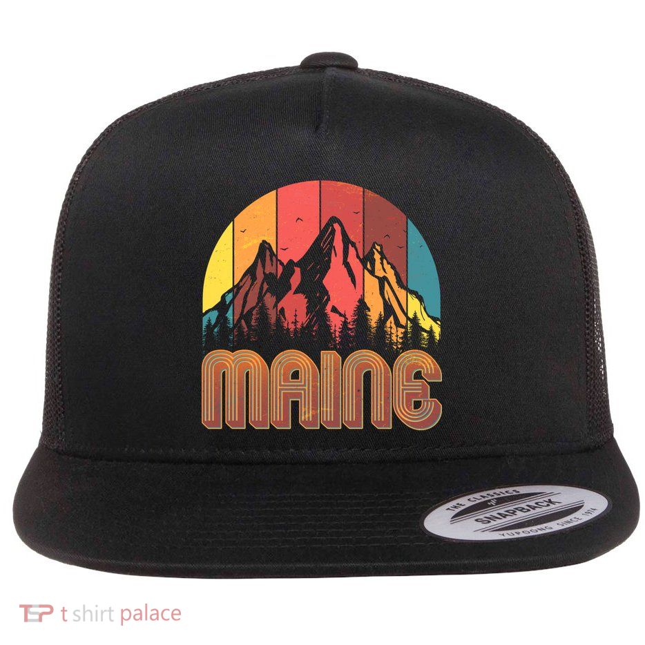 Retro Maine Flatbill Hat