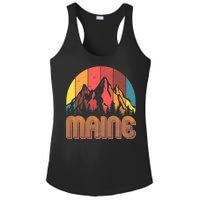 Retro Maine Ladies PosiCharge Competitor Racerback Tank