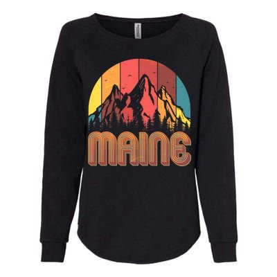 Retro Maine Womens California Wash Sweatshirt