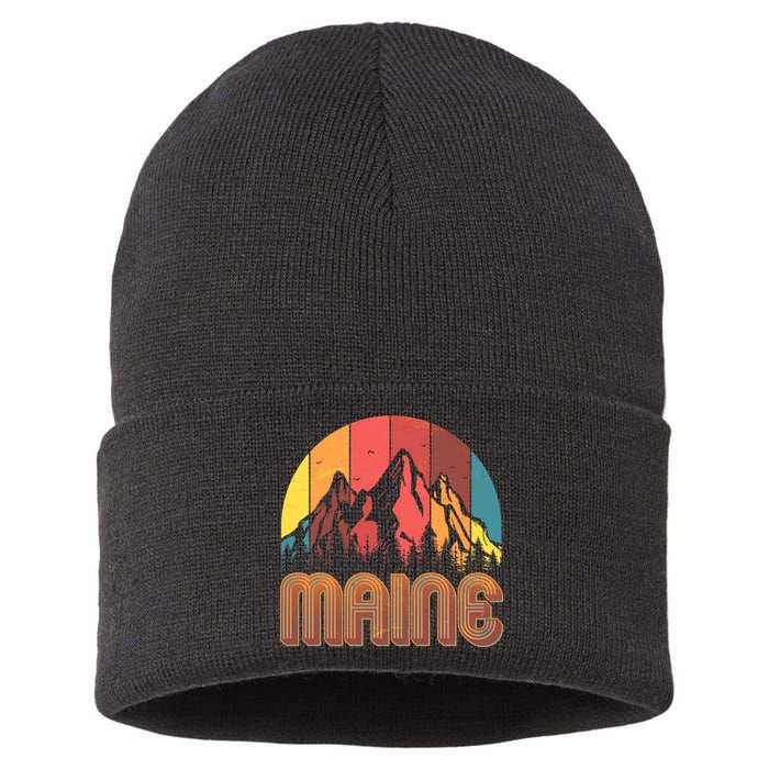 Retro Maine Sustainable Knit Beanie