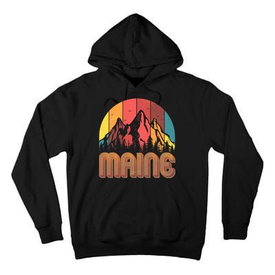 Retro Maine Tall Hoodie