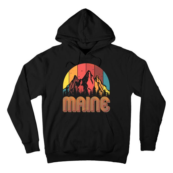 Retro Maine Tall Hoodie