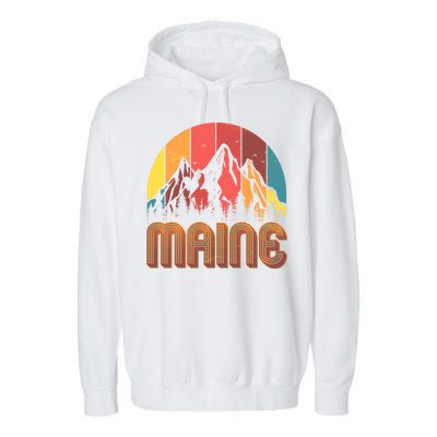 Retro Maine Garment-Dyed Fleece Hoodie