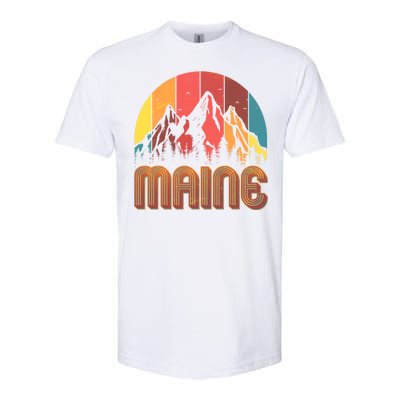 Retro Maine Softstyle CVC T-Shirt