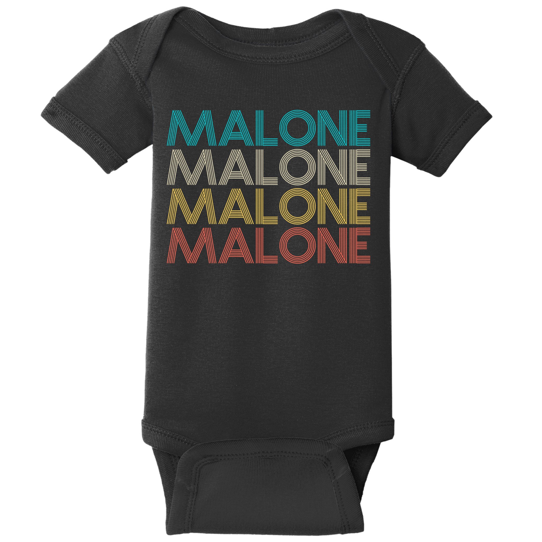 Retro Malone Baby Bodysuit