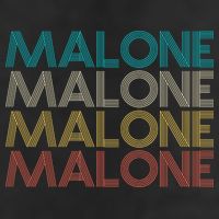 Retro Malone Golf Towel