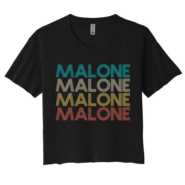 Retro Malone Crop Top