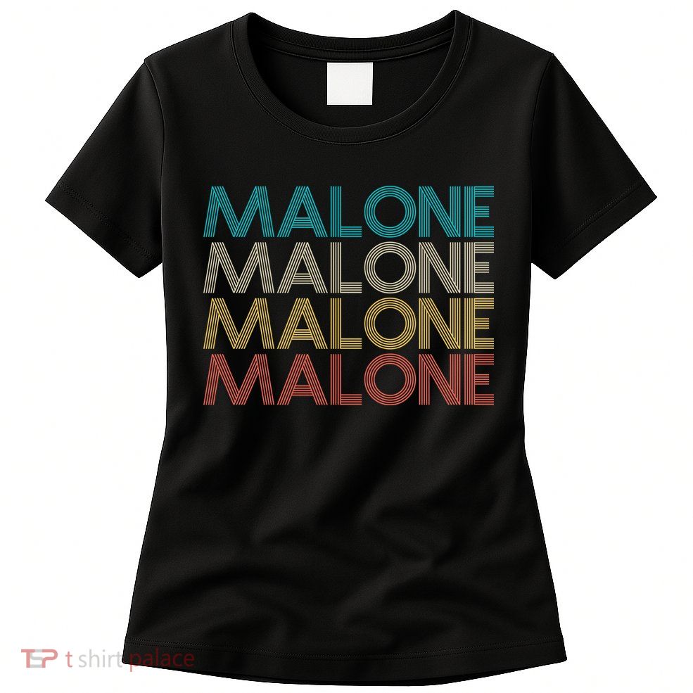 Retro Malone Womens T-Shirt