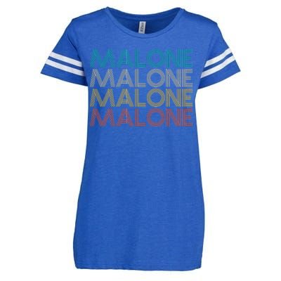 Retro Malone Enza Ladies Jersey Football T-Shirt