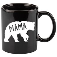 Retro Mama Bear 11oz C Handle Ceramic Mug