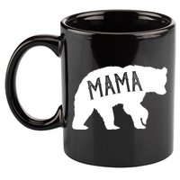 Retro Mama Bear 11oz C Handle Ceramic Mug