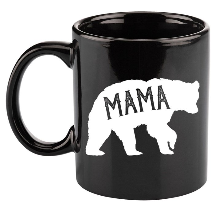 Retro Mama Bear 11oz C Handle Ceramic Mug