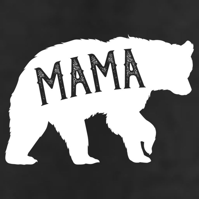 Retro Mama Bear 11oz C Handle Ceramic Mug