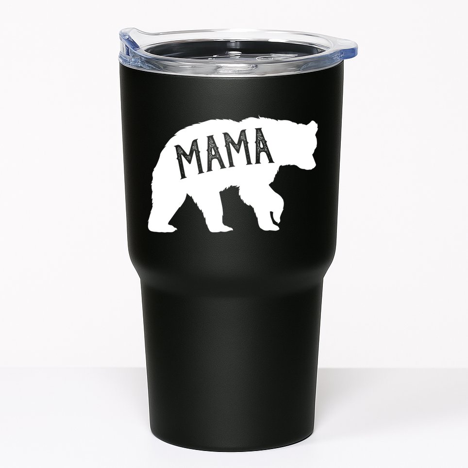 Retro Mama Bear Tumbler
