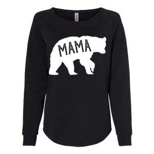 Retro Mama Bear Womens California Wash Sweatshirt