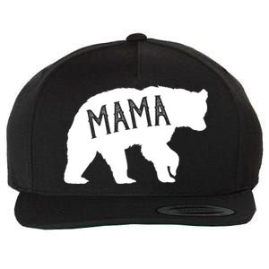 Retro Mama Bear Wool Snapback Cap