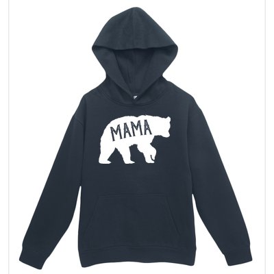 Retro Mama Bear Urban Pullover Hoodie