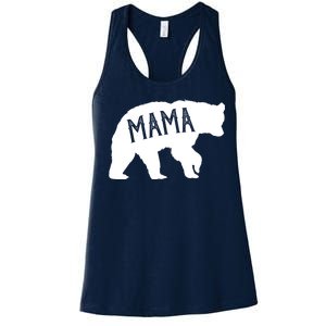 Retro Mama Bear Women's Racerback Tank