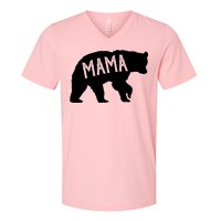 Retro Mama Bear V-Neck T-Shirt