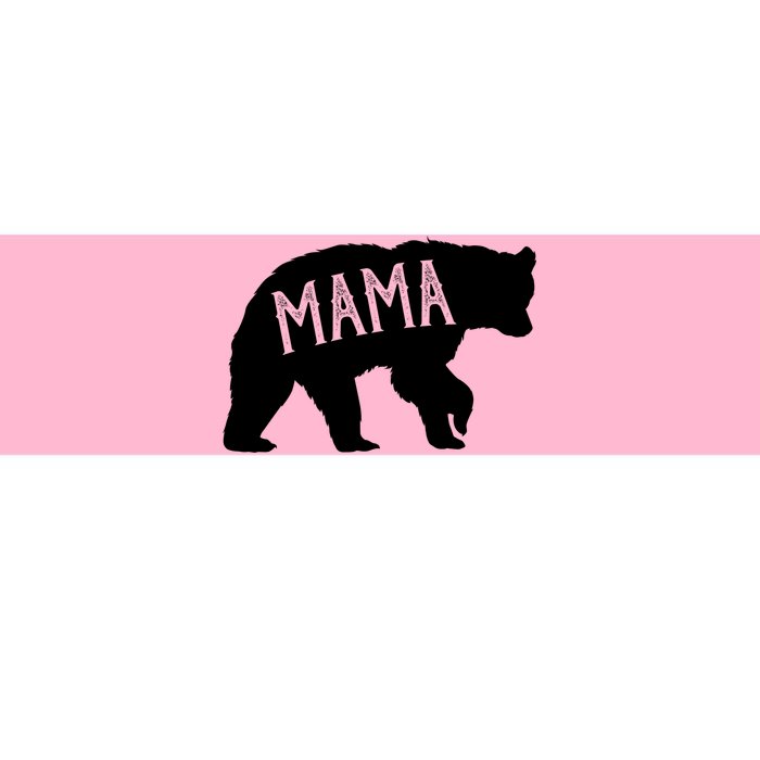 Retro Mama Bear Bumper Sticker