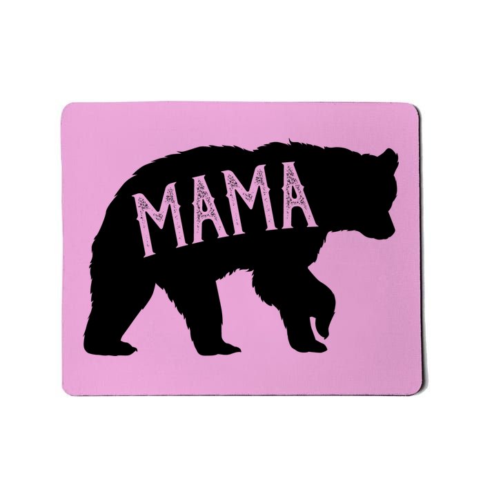 Retro Mama Bear Mousepad