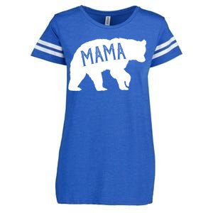 Retro Mama Bear Enza Ladies Jersey Football T-Shirt