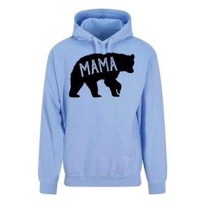 Retro Mama Bear Unisex Surf Hoodie