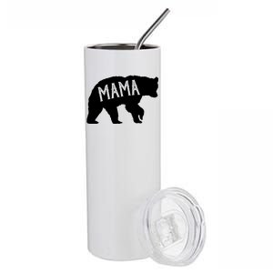 Retro Mama Bear Stainless Steel Tumbler