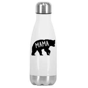 Retro Mama Bear Stainless Steel Insulated Water Bottle